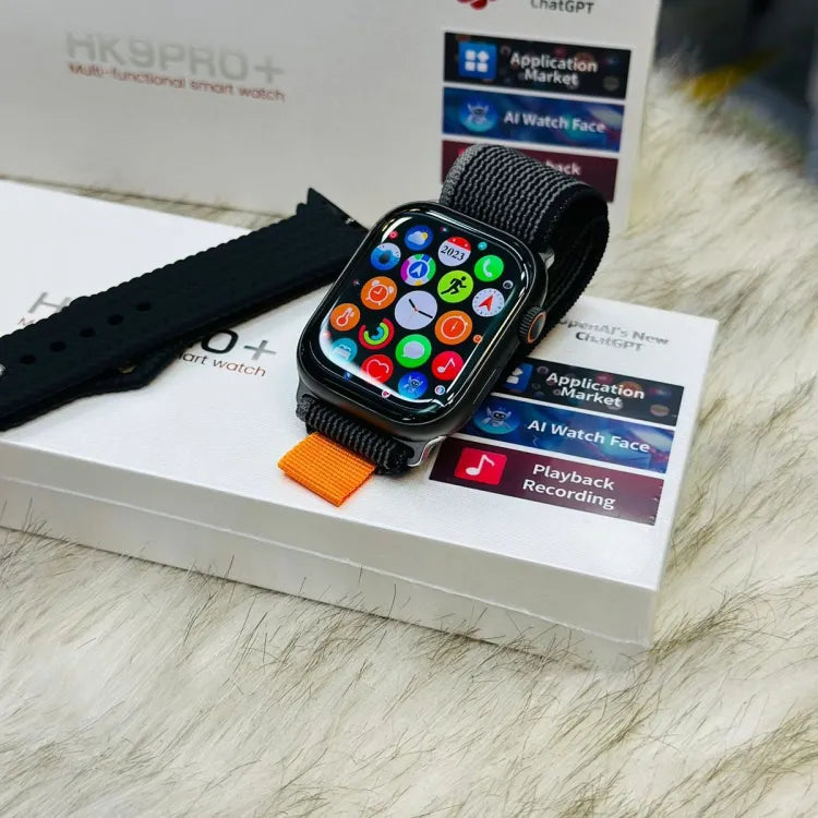 HK9 Pro Plus SmartWatch True Amoled Display 45mm with new (CHAT GPT.Ai features)